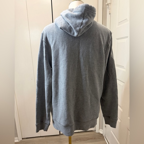 Abercrombie & Fitch Heather Gray Zip-Up Hoodie - Picture 4 of 8